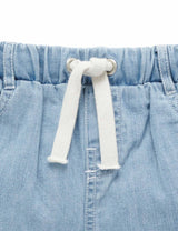 Pull On Denim Shorts