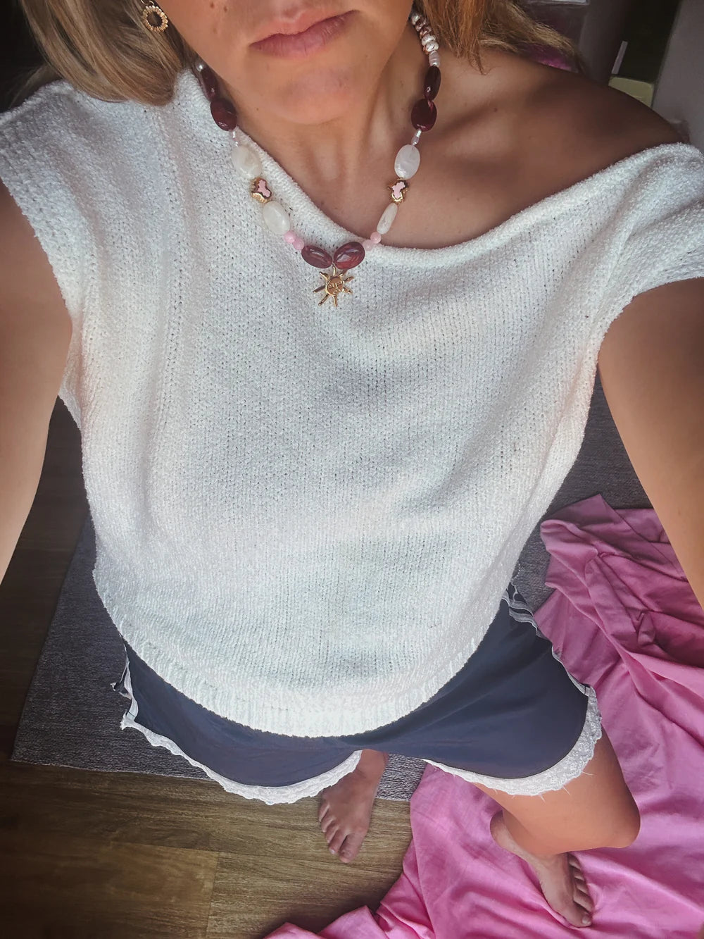 Billie Necklace - Sun Pendant