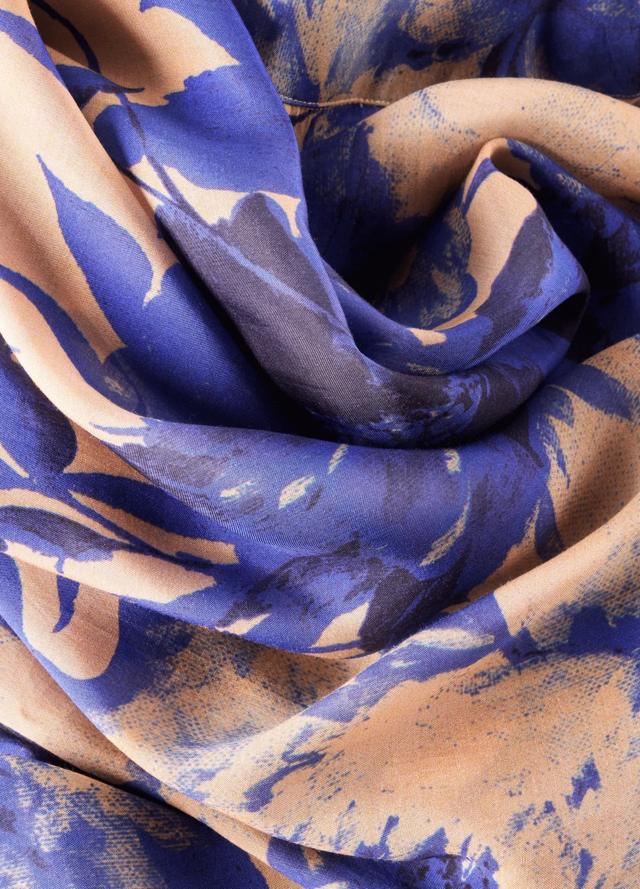 Kimono Gown China Blue Blooms