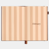 2026 A5 Vertical Planner - Chocolate