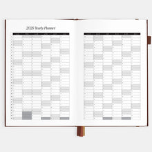 Load image into Gallery viewer, 2026 A5 Vertical Planner - Rose Check
