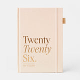 2026 A5 Vertical Planner - Creme