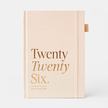 Load image into Gallery viewer, 2026 A5 Vertical Planner - Creme
