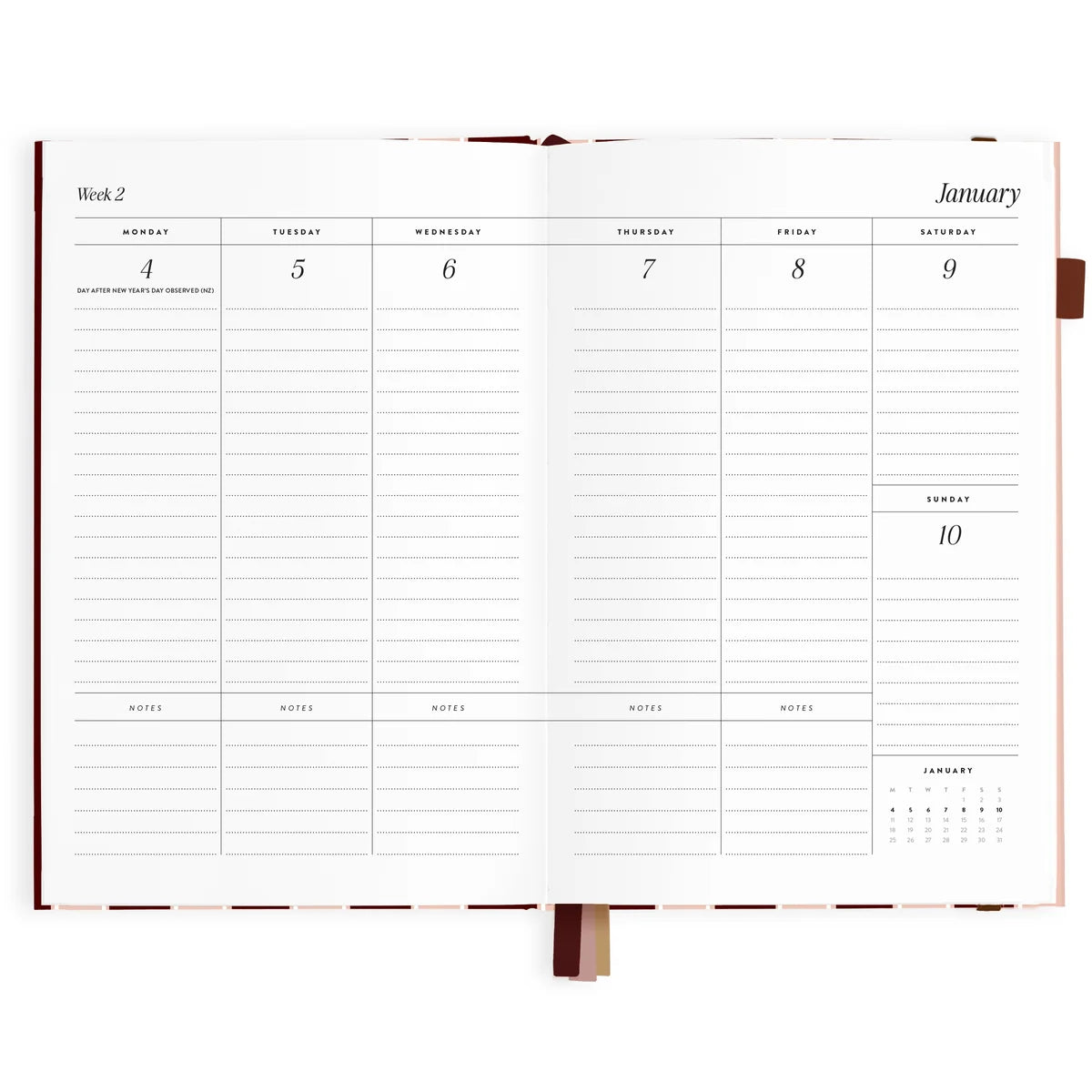 A5 Vertical Planner - Sorrento