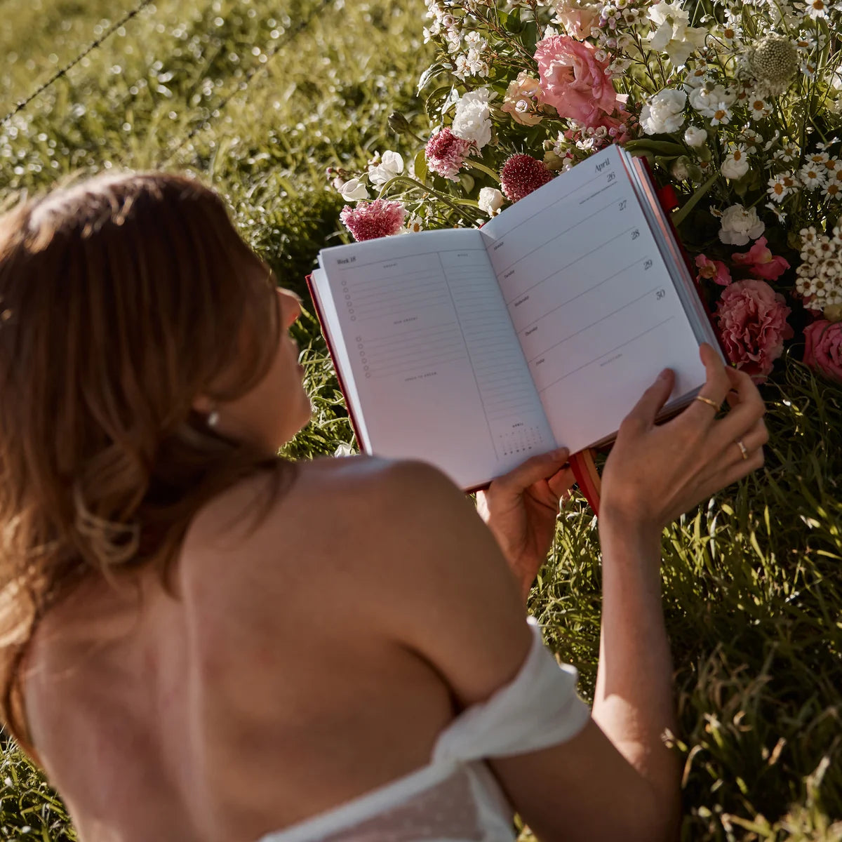 A5 Horizontal Planner - Cherry