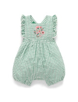 Frida Gingham Romper