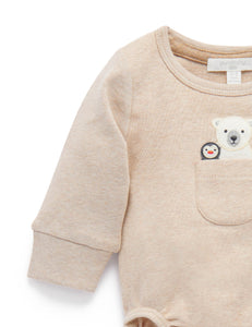 Polar Bear Peekaboo Bodysuit