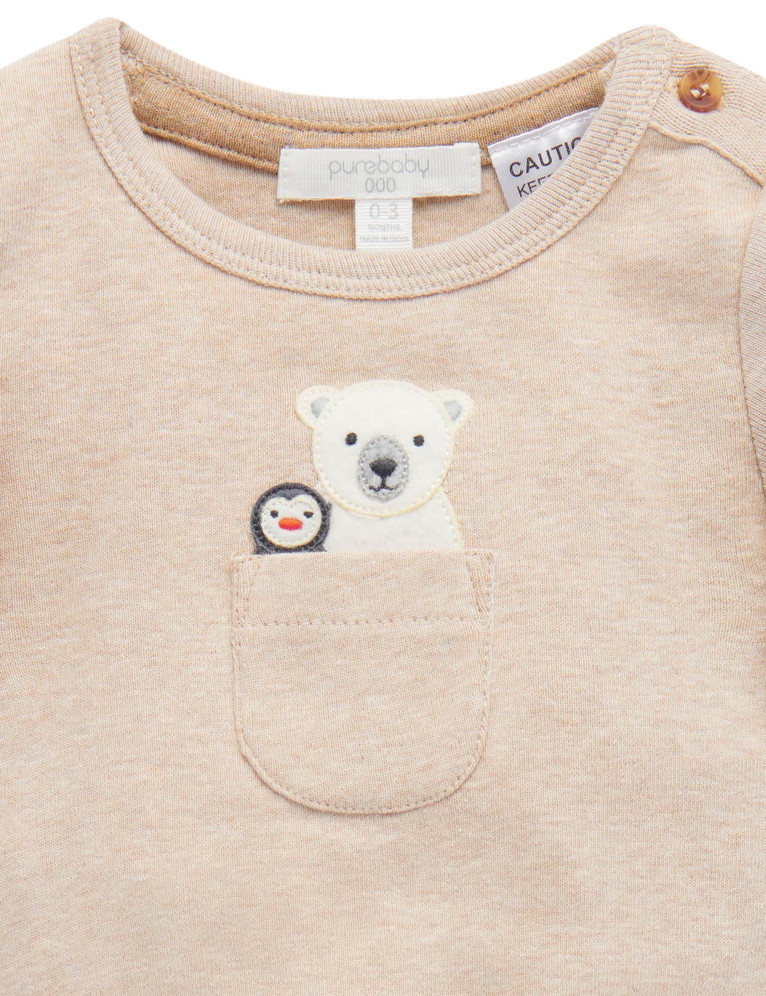 Polar Bear Peekaboo Bodysuit