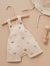 Load image into Gallery viewer, Elephant Broderie Overalls
