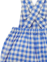 Nile Gingham Linen Blend Overalls