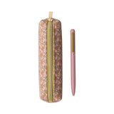Pen & Pouch Pink Vintage Floral