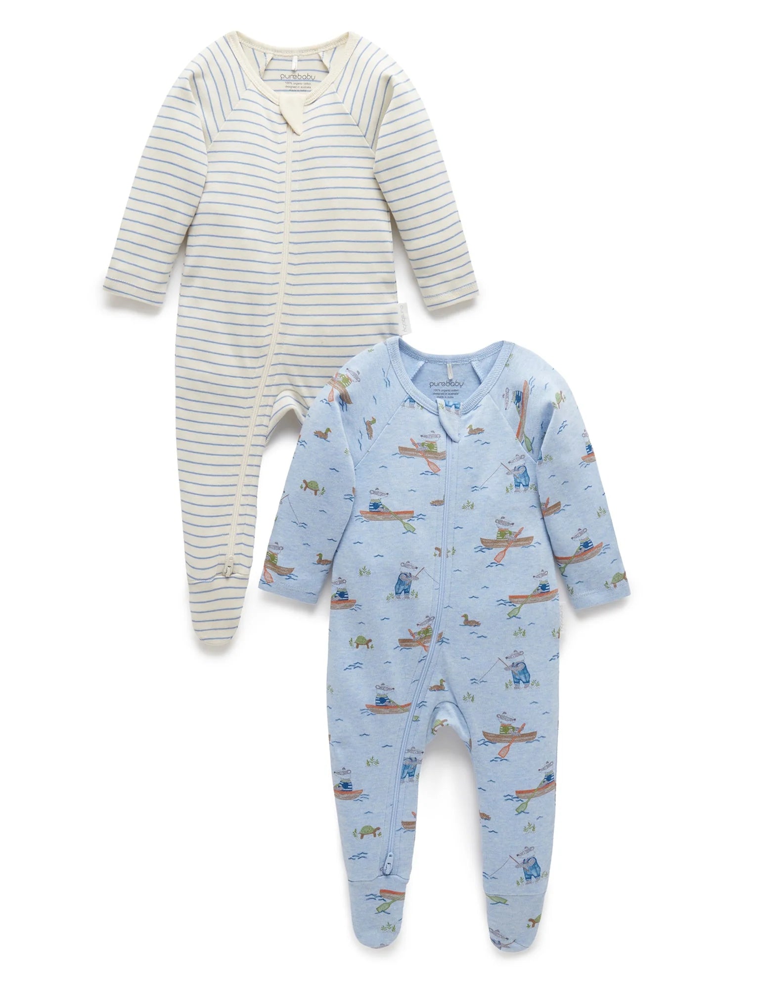 Sky Fishing 2 Pack Zip Growsuit