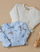 Sky Fishing 2 Pack Zip Growsuit