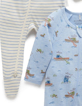 Sky Fishing 2 Pack Zip Growsuit