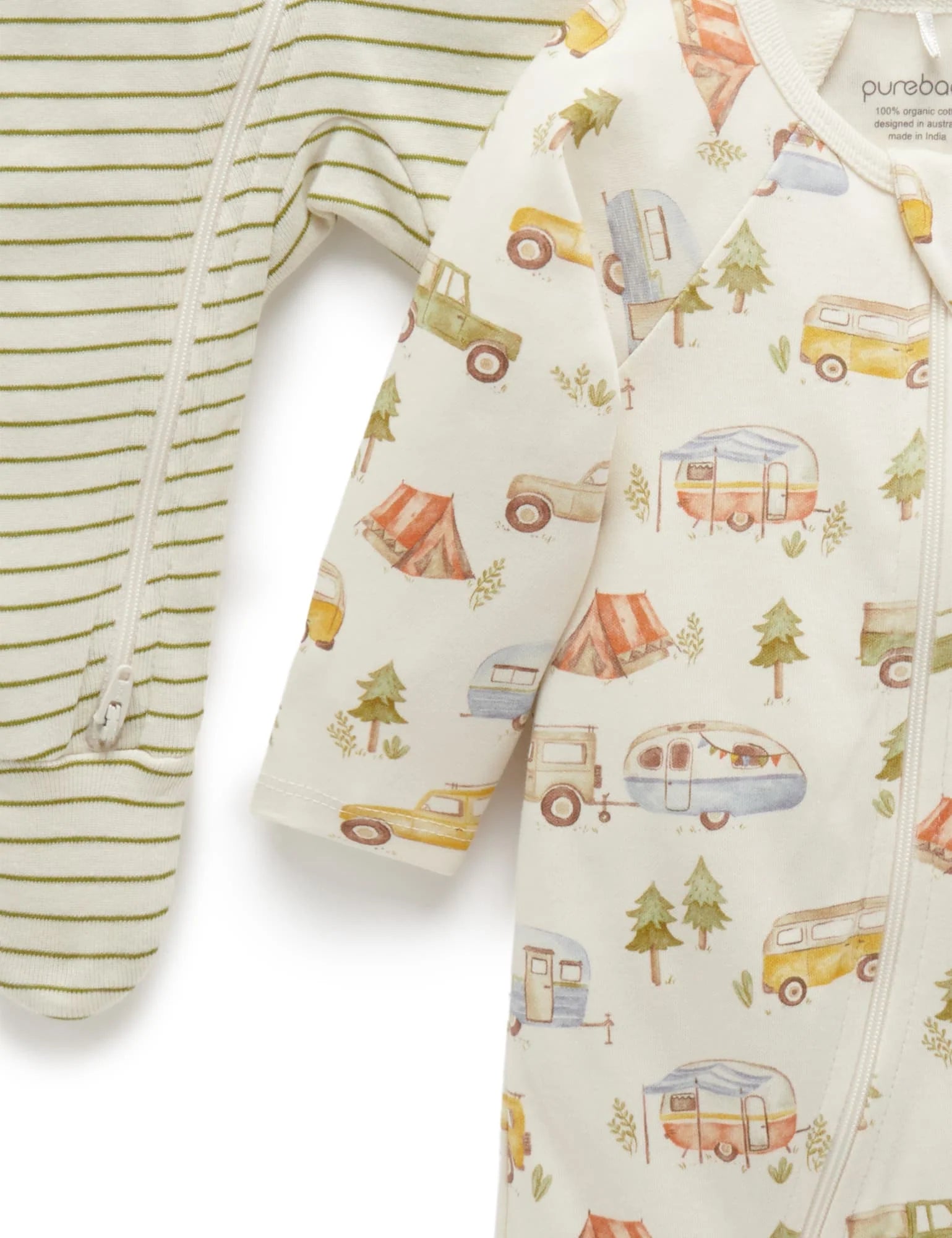 Long Weekend 2 Pack Zip Growsuit