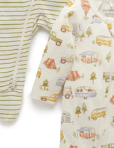 Long Weekend 2 Pack Zip Growsuit