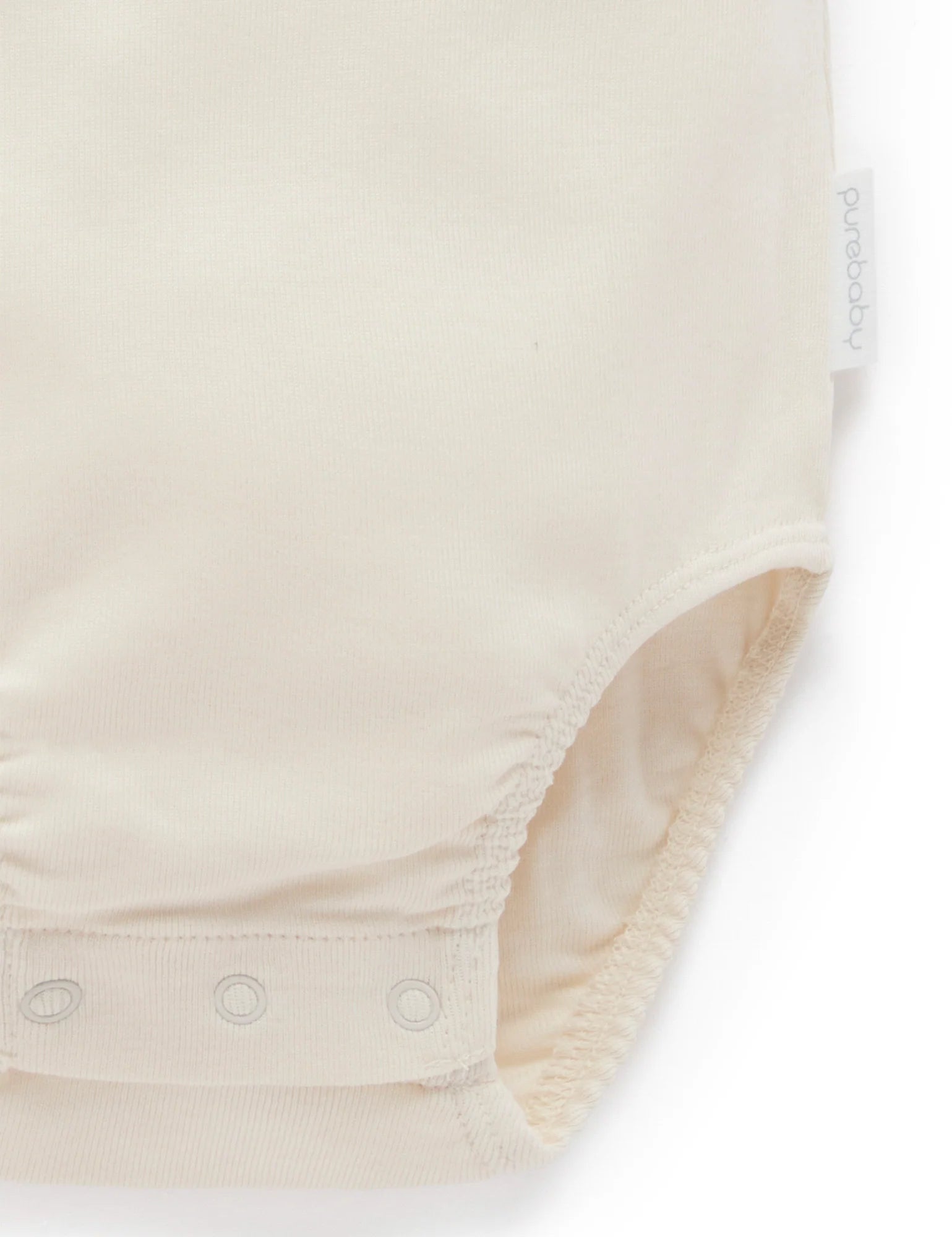 Short Sleeved Ribbed Bodysuit - Emilia Print