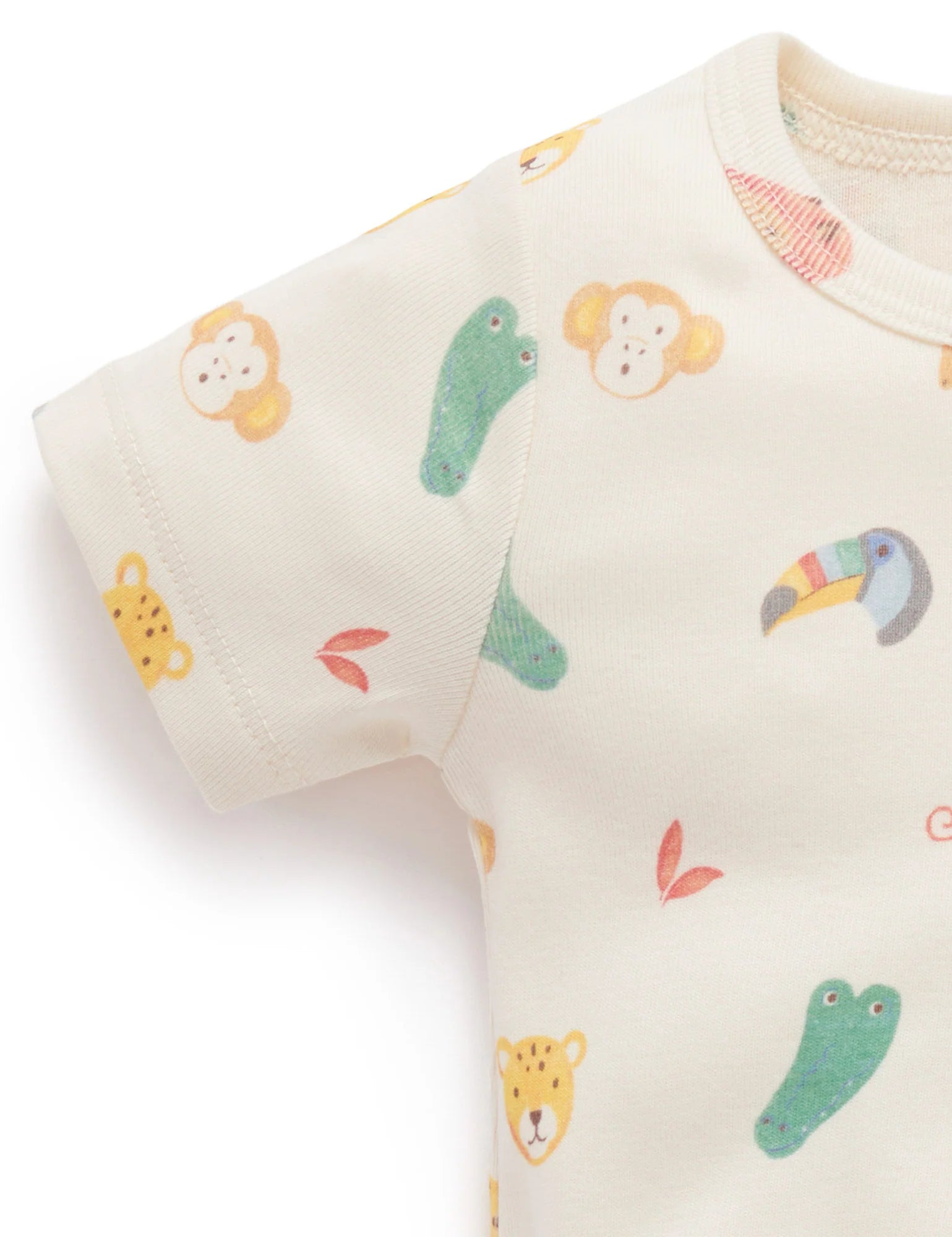 Fiesta short Sleeved Ribbed Bodysuit