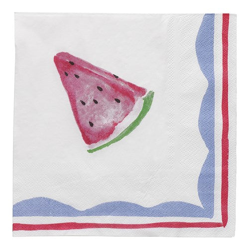 Fiesta Paper Napkin 20 Pack - Watermelon