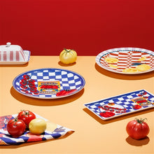 Load image into Gallery viewer, Valentina Rectangular Serving Platter Tomatoes
