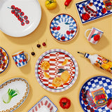 Valentina Round Platter Lemon