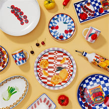 Load image into Gallery viewer, Valentina Round Platter Lemon
