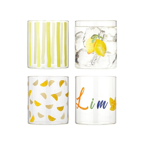 Limone Set of 4 Tumblers 320ml