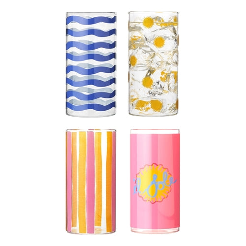 Sole Hi Ball Tumblers Set/4