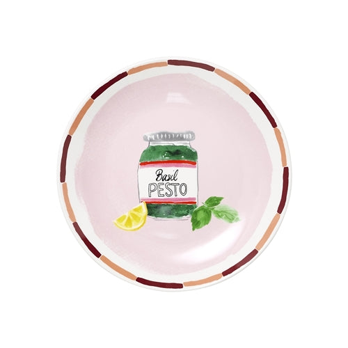 Valentina Side Plate - Pesto