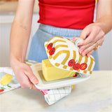 Valentina Butter Dish - Tomato