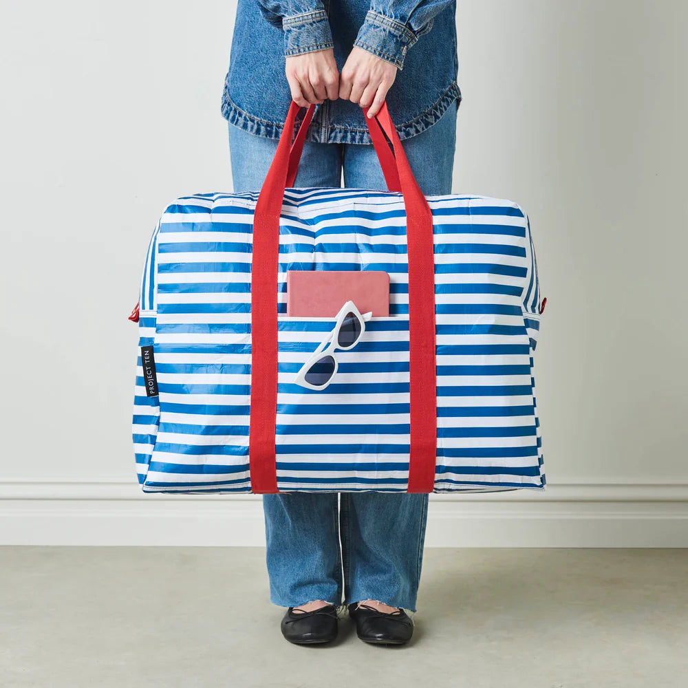 Breton Stripe Overnight Bag