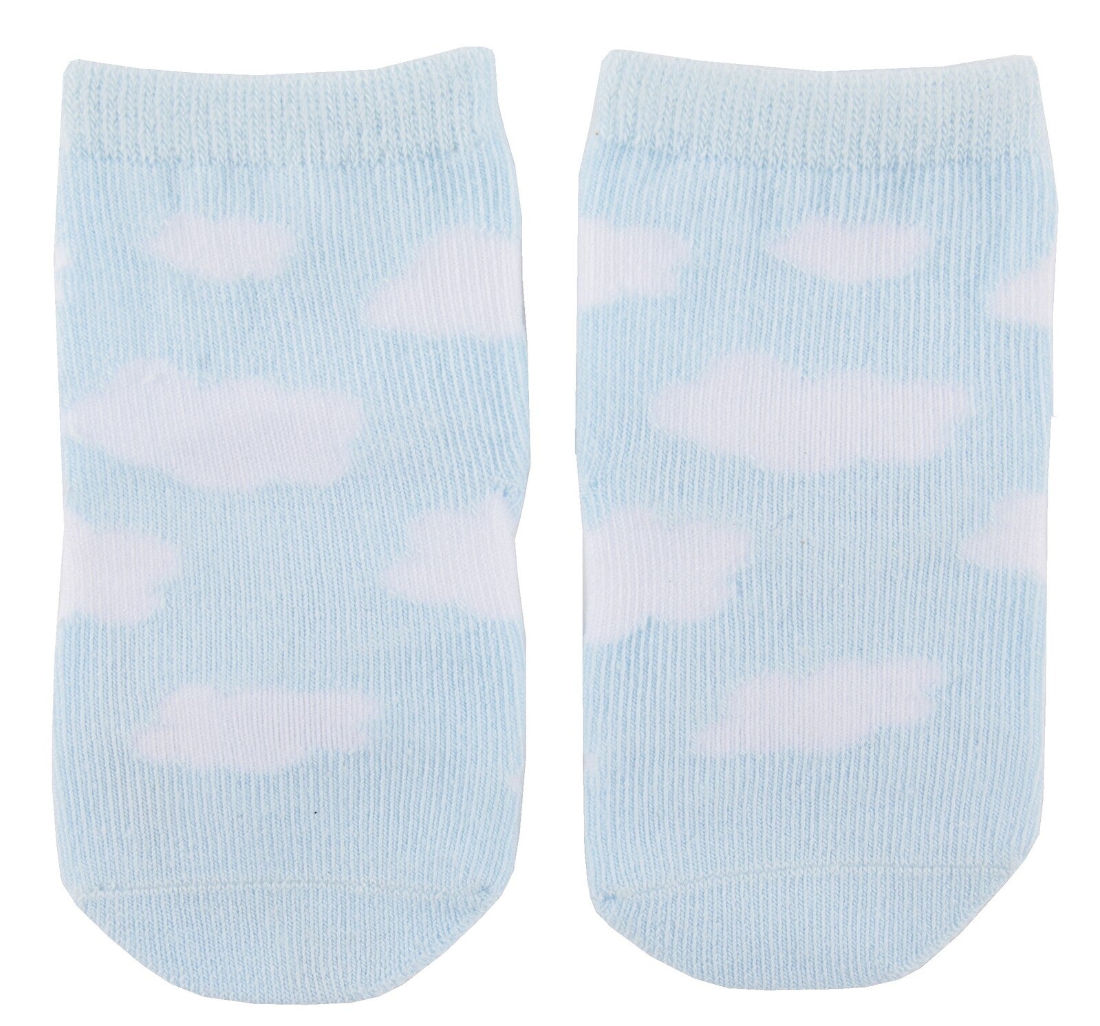 Pale Blue Cloud Socks