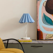 Load image into Gallery viewer, Cora Table Lamp - Tranquil Blue / White
