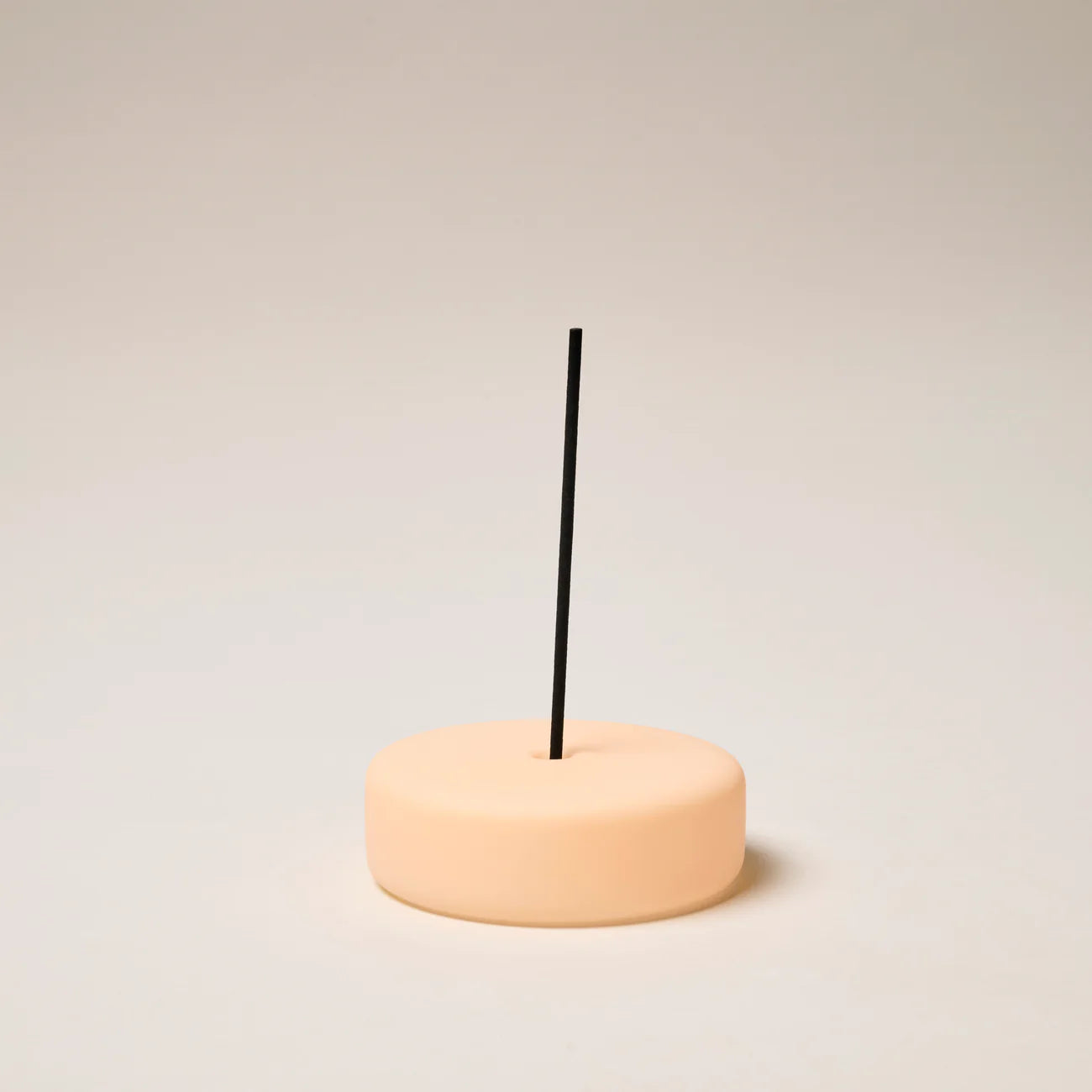 Frosted Glass Holder Large - Peach