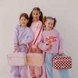 Cherry Check Large Lunch Bag