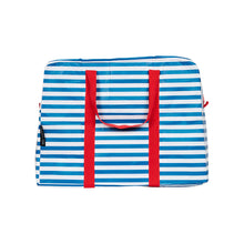 Load image into Gallery viewer, Breton Stripe Overnight Bag
