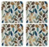 Keanu Leaves Coasters - Set of 4
