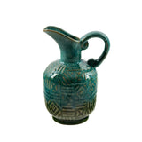 Reko Porcelain Lake Blue Handled Jug
