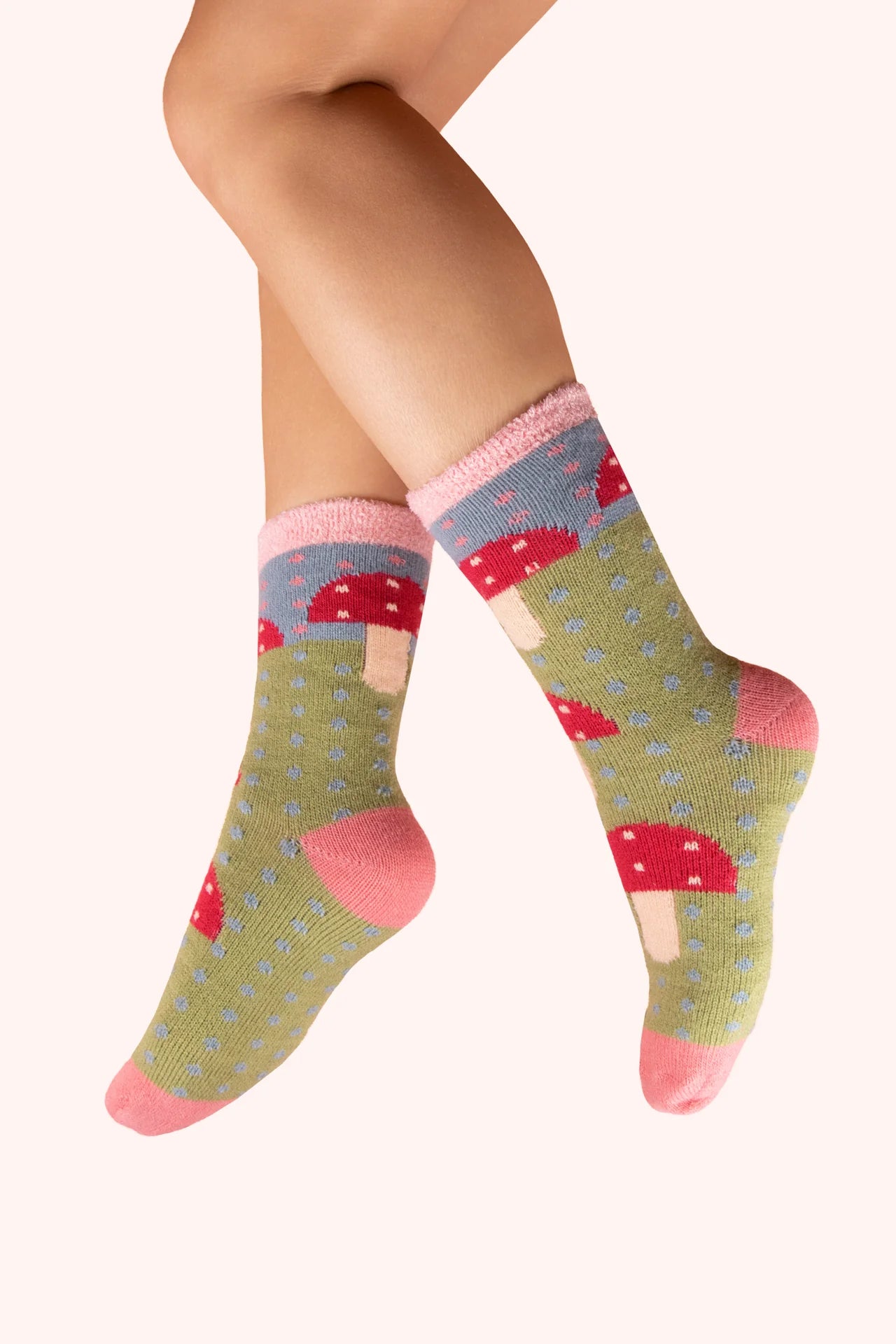 Cosy Toadstool Socks