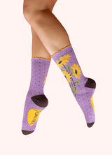 Bamboo Ankle Socks - Splendid Sunflowers
