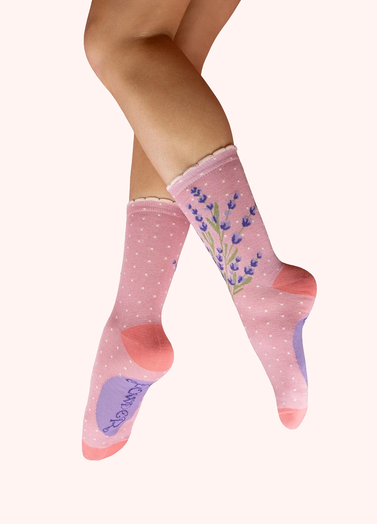 Bamboo Ankle Socks - Luscious Lavender