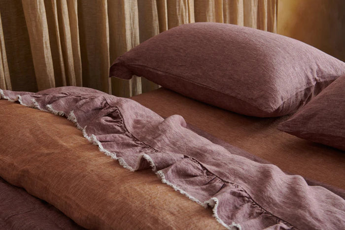 Aubergine Pillowcase Set - Standard