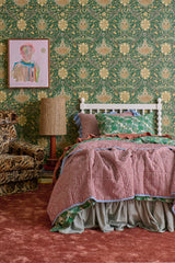 Mulberry Gingham Quilt - Standard