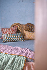 Cefalù Check Fitted Sheet - Queen