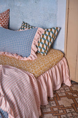 Cefalù Check Full Ruffle Pillowcase Set of 2