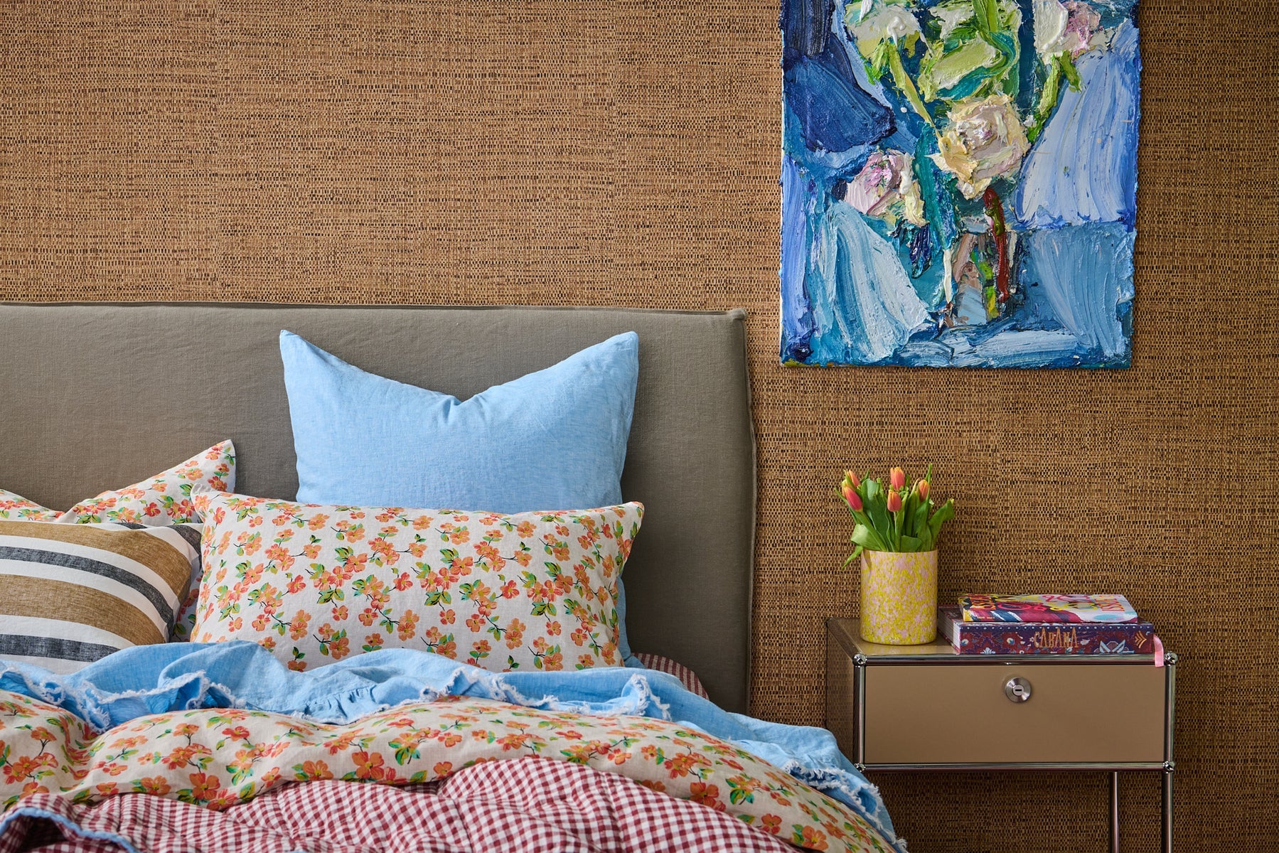 Elma Floral Pillowcases Set