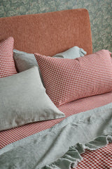 Mulberry Gingham Pillowcase Sets - Standard