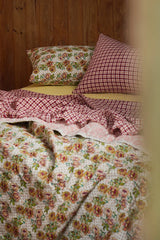 Grevillea Check Pillowcase Set