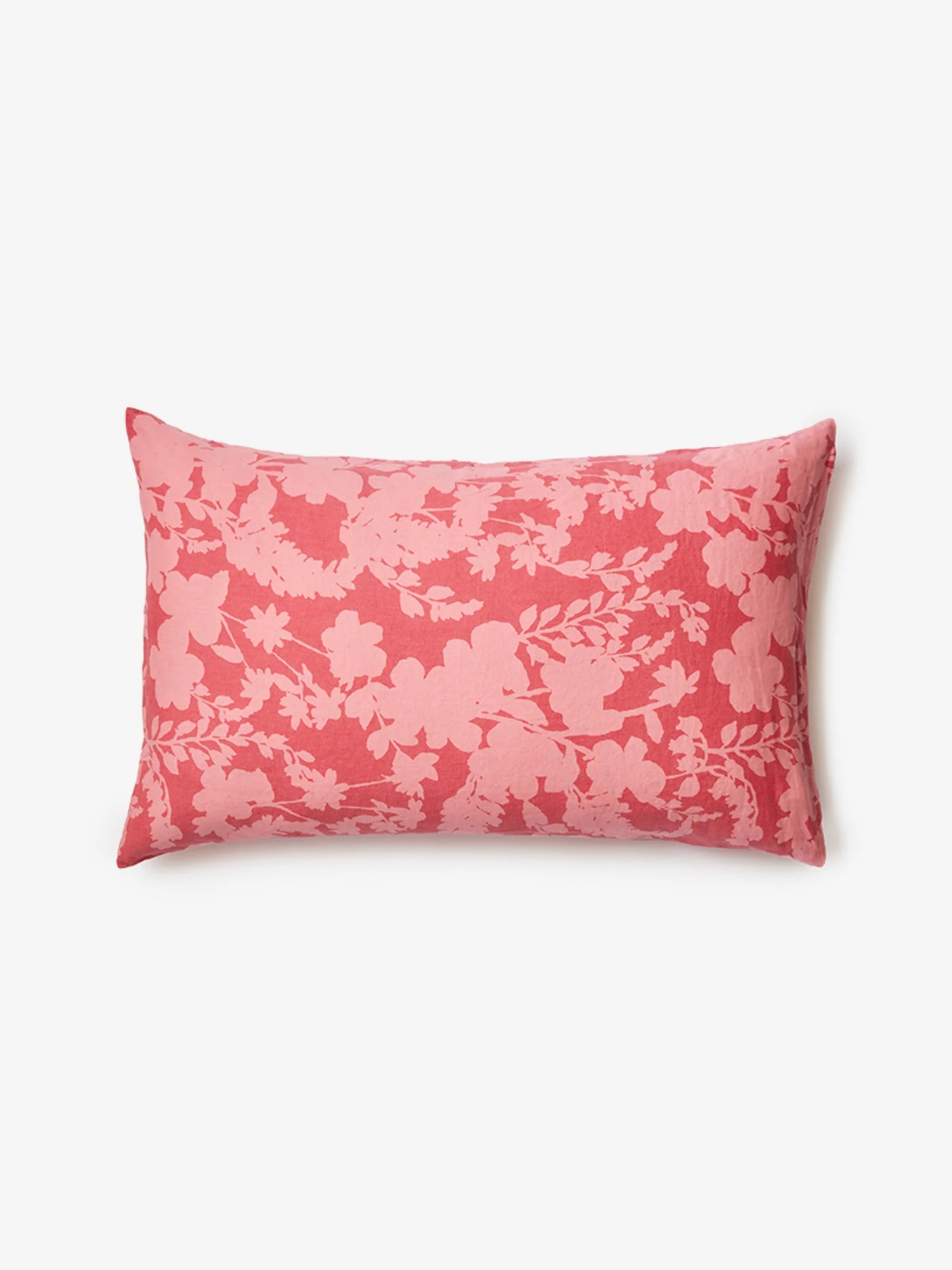 Petal Pink Linen Standard Pillowcases Set