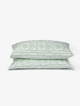 Daisy Sage Linen Standard Pillowcases Set